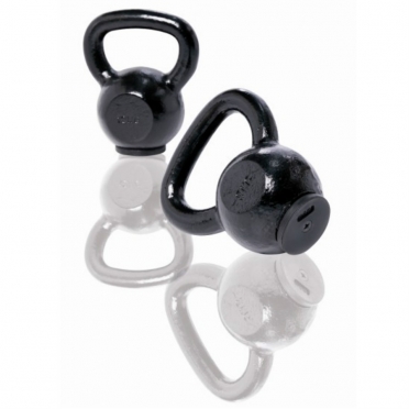 LifeMaxx Gietijzeren Kettlebell 8 kg met rubber voetstuk (LMX 90) 